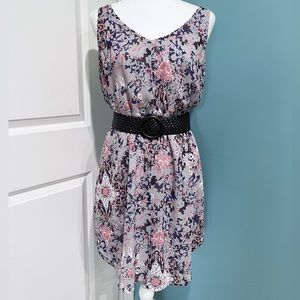 Cabi Fresco abstract printed slip dress. #5049. Size S